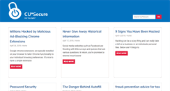 Desktop Screenshot of cusecure.org
