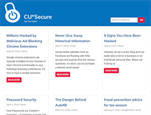 Tablet Screenshot of cusecure.org